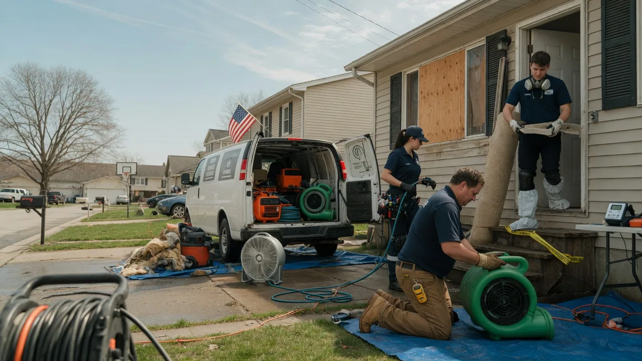Water Damage Restoration in Lake Zurich, IL near me